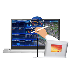 交互式17.3寸超窄邊 升降器（雙屏、話筒）